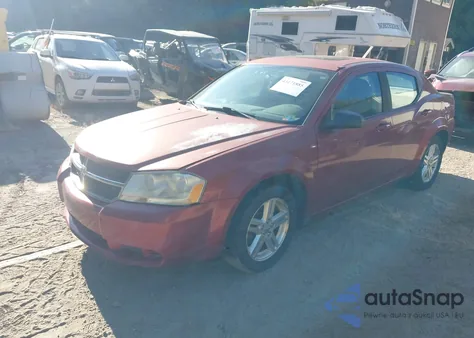2008 Dodge Avenger Sxt z USA, uszkodzony, nr VIN 1B3LC56K78N292983